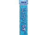 Unique Party - Glitter - Bandiere, Foglio, 90. SG25660 (Taglia Unica) (Blu)