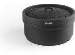 Cestello Per Cottura A Vapore Ibili-Moka, Silicone, 18X10 Cm, Nero