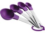 Set Di 4 Misurini Per Pasticceria Ibili, Acciaio Inossidabile/Nylon, Viola