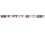 Creative Party - Bandiera, 70° - Carta SG25356 (Taglia Unica) (A Colori)