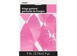 Unique Party - Frange - Ghirlanda, Carta Velina SG25432 (Taglia Unica) (Rosa Brillante)