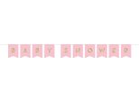 Creative Party - Bandiera, Nastro, Baby Shower SG25881 (Taglia Unica) (Rosa/Oro)