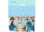 Unique Party - Safari - Coriandoli, 1° Compleanno - Foglio, Cartone SG25215 (Taglia Unica) (Oro/Blu)
