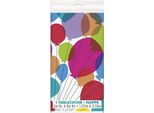 Unique Party - Palloncini - Tovaglia Per Festa, Plastica SG25974 (Taglia Unica) (Colorato)