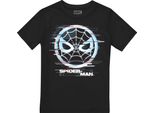 Spider-Man - Maglietta Per Bambini TV2526 (128) (Nero)