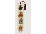 Segnalibro Le Bonheur Des Dames Kit Punto Croce "Funny Cat"", 5X20Cm"