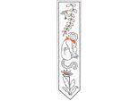 Segnalibro Le Bonheur Des Dames Kit Punto Freestyle Timbrato "Scimmia"", 5X20Cm"