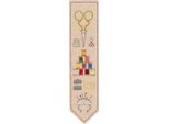 Segnalibro Le Bonheur Des Dames Kit Punto Freestyle Timbrato "Accessori Couture"", 5X20Cm"