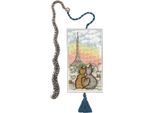 Segnalibro Le Bonheur Des Dames Kit Punto Croce Contato "Gatti Parigini"", 4X8Cm"