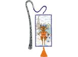 Segnalibro Le Bonheur Des Dames Kit Punto Croce "Gatto Nuotatore"", 4X8Cm"