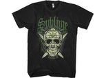 Sublime - Maglietta "Long Beach"" Per Uomo/Donna Unisex RO7983 (L) (Nero)"