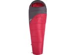 Mountain Warehouse - Sacco A Pelo Mummia "Summit 300"" Cerniera Destra MW1992 (215 Cm) (Rosso Scuro)"