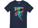 Superman - Maglietta "Superhero"" Per Ragazzi TV2598 (104) (Blu Navy)"