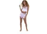 Brave Soul - Set Pigiama Da Donna Tie-Dye Corto 1743 (Xs) (Colorato)