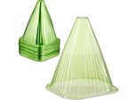 Relaxdays Cappello Vegetale Verde In Set Da 80 Pezzi