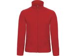 B&C - Giacca In Pile "ID.501"" Da Uomo BC5424 (S) (Rosso)"