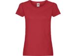 Fruit Of The Loom - Maglietta Da Donna BC5439 (Xl) (Rot)