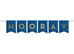 Creative Party - Striscione Personalizzabile Con Adesivi, Foil SG26161 (Taglia Unica) (Blu Navy/Oro)