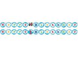 Creative Party - Ferrovia - Bandiera, Nastro SG26511 (Taglia Unica) (Multicolore)