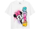 Disney - Maglietta Per Ragazze TV2443 (152-158) (Bianco)
