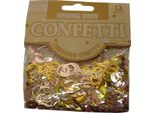 Amscan - Coriandoli "Promesse Di Matrimonio"" SG26505 (Taglia Unica) (Oro)"