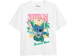 Lilo & Stitch - Maglietta "Vacation Mode"" Per Bambina TV2340 (128) (Bianco)"