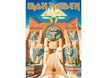 Iron Maiden - Cartolina "Powerslave"" RO8124 (Taglia Unica) (Blu/Beige)"