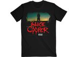 Alice Cooper - Maglietta "Back Road"" Per Uomo/Donna Unisex RO8128 (S) (Nero)"