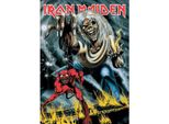 Iron Maiden - Cartolina "Number Of The Beast"" RO8126 (Formato Unico) (A Colori)"