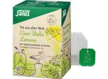 Tè Salus Da Tutto Il Mondo Ciao Bella Limone, Tè Alla Frutta Aromatizzato Al Limone 15 Pz