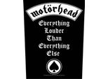 Motorhead - Toppa "Everything Louder"" RO8315 (Taglia Unica) (Nero/Bianco)"