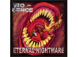 Vio-Lence - Toppa "Eternal Nightmare"" - Poliestere RO8369 (Taglia Unica) (Rosso/Giallo/Bianco)"