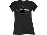 Pink Floyd - Maglietta "Dark Side Of The Moon Courier"" Per Bambini/Donne Unisex RO8511 (L) (Schwarz)"