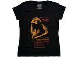 Janis Joplin - Maglietta "Madison Square Garden"" Da Donna RO8505 (S) (Nero)"