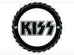 Kiss - Cartolina "Cutter"" RO8537 (Taglia Unica) (Nero/Bianco)"