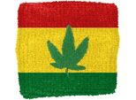 Bracciale "Rasta"" Design A Foglie RO8570 (Taglia Unica) (Rosso/Giallo/Verde)"