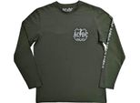 Ac/Dc - Maglietta "Rock Or Bust"" Per Uomo/Donna Unisex A Maniche Lunghe RO8638 (Xxl) (Verde)"