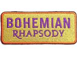 Queen - Toppa Da Stirare "Bohemian Rhapsody"", Tessuto RO8604 (Taglia Unica) (Oro/Viola)"