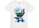 Lilo & Stitch - Maglietta Per Ragazzi TV2377 (128) (Bianco)