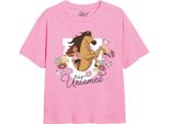 Spirit - Maglietta "Forever Lucky"" Per Bambina TV2387 (128) (Rosa Chiaro)"