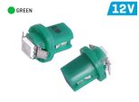 Vision T5 Bax B8.5D Lampadina 12V 1X 5050 Smd Led, Verde, 2 Pz.