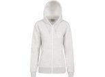 Mountain Warehouse - Felpa Con Cappuccio "Dalton"" Con Fodera In Sherpa Da Donna MW2069 (40 De) (Grigio Chiaro)"