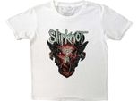Slipknot - Maglietta Per Bambini RO5711 (146-152) (Bianco)