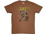 Nirvana - Maglietta "Incesticide"" Per Uomo/Donna Unisex RO5757 (S) (Marrone)"