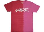 Gorillaz - Maglietta Logo Per Uomo/Donna Unisex RO5773 (L) (Rosso)