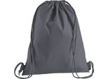 Westford Mill - Borsa Da Ginnastica "Premium"", Cotone BC5505 (Taglia Unica) (Grigio Grafite)"