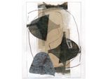 Cartissi - Stampa Su Tela "Hampstead Heath I"" PM7213 (80 Cm X 60 Cm) (Beige/Nero)"