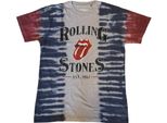 The Rolling Stones - Maglietta "Satisfication"" Per Bambini RO5874 (140) (Bianco/Blu/Rosso)"