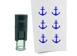 Timbro Combicraft Ancora 10 Mm Rotondo - Inchiostro Blu