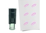 Timbro Combicraft Baguette Rotondo Da 10 Mm - Inchiostro Rosa